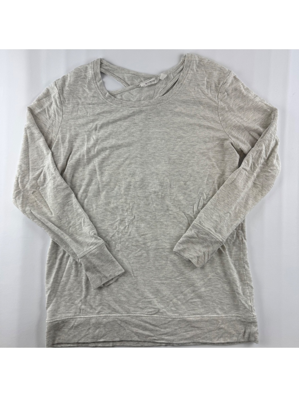 Athleta Coaster Go-To Women’s Large Open Back Sweater